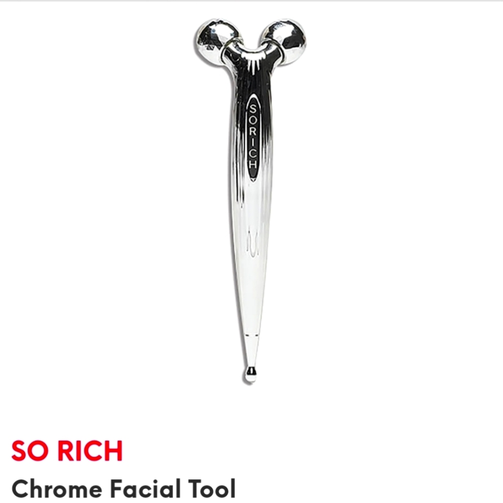 SoRich Chrome Facial Tool